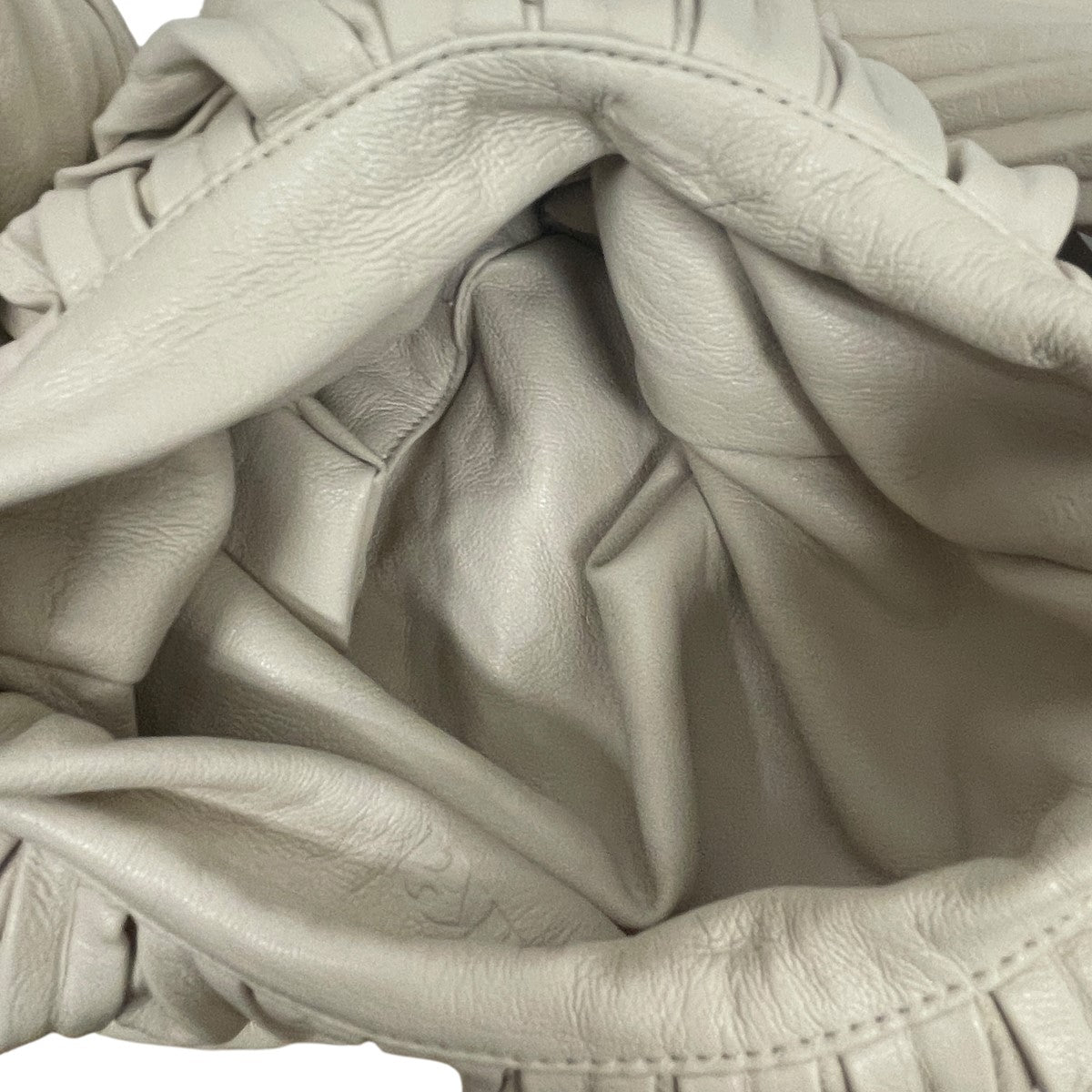 Jen Vegan Leather Pleated Bagプリーツトートバッグ