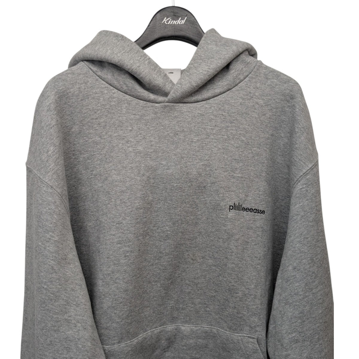 Hooded Sweatshirtsロゴ刺繍プルオーバーパーカー24PLS-C007