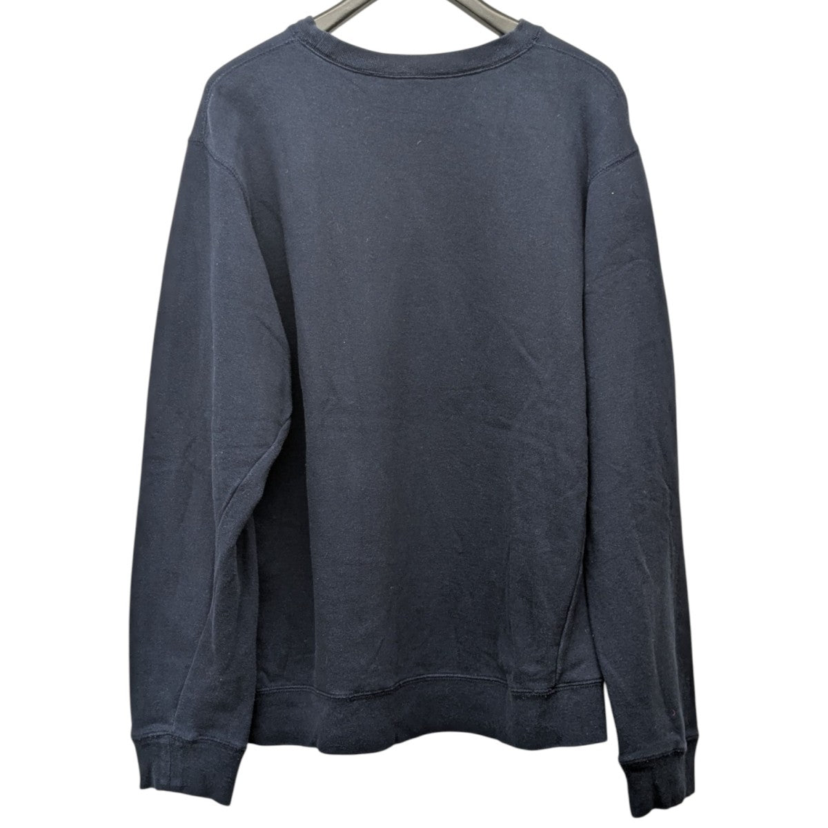 ステューシー　スウェット　トレーナー　ネイビー　クラウン　極美品！　即購入OK！ 90's old stussy ステューシー クラウン プリント フェード