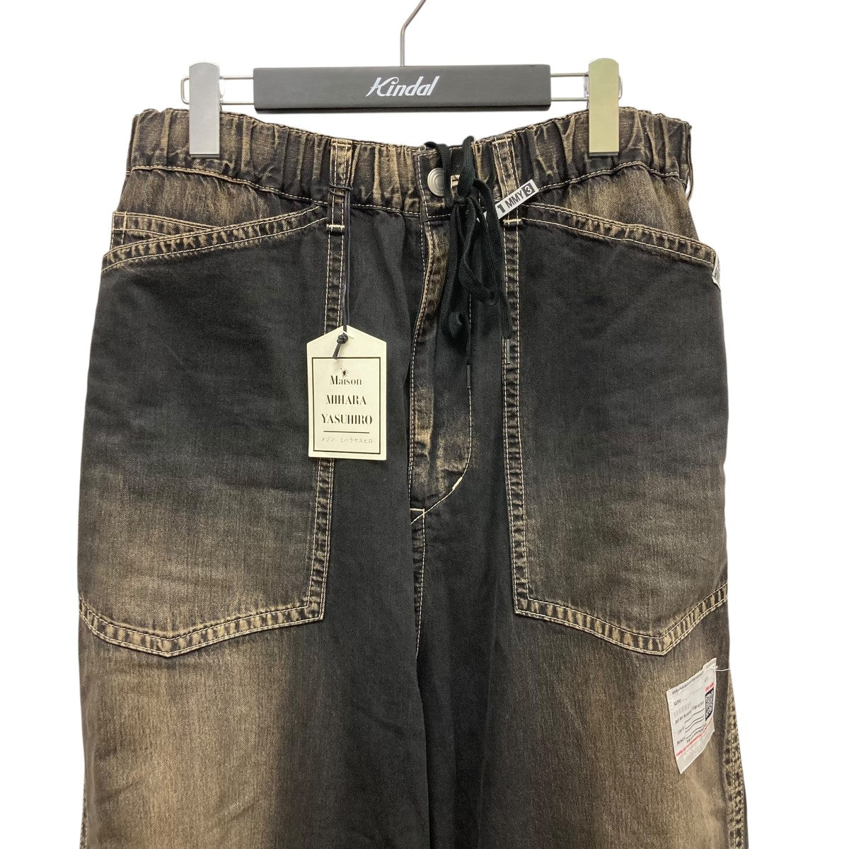 【MIHARAYASUHIRO】 ミハラヤスヒロ ペイントパンツ X142 MIHARAYASUHIRO MIHARA YASUHIRO ミハラヤスヒロ Denim Baker