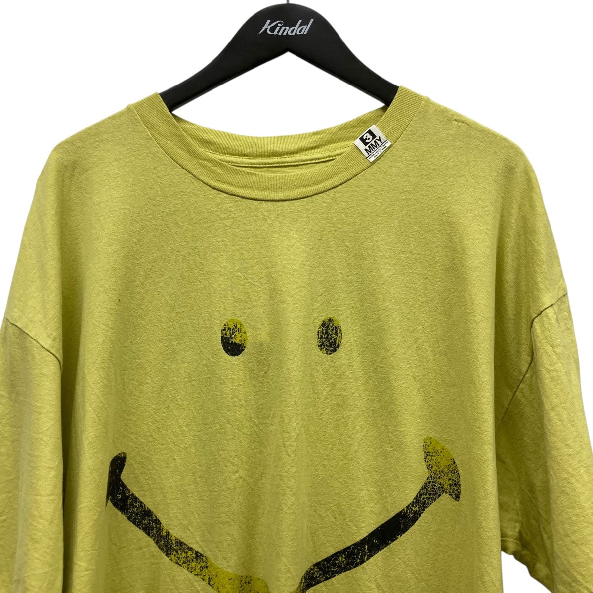 MIHARA YASUHIRO(ミハラヤスヒロ) SMILY FACE PRINTED TEE