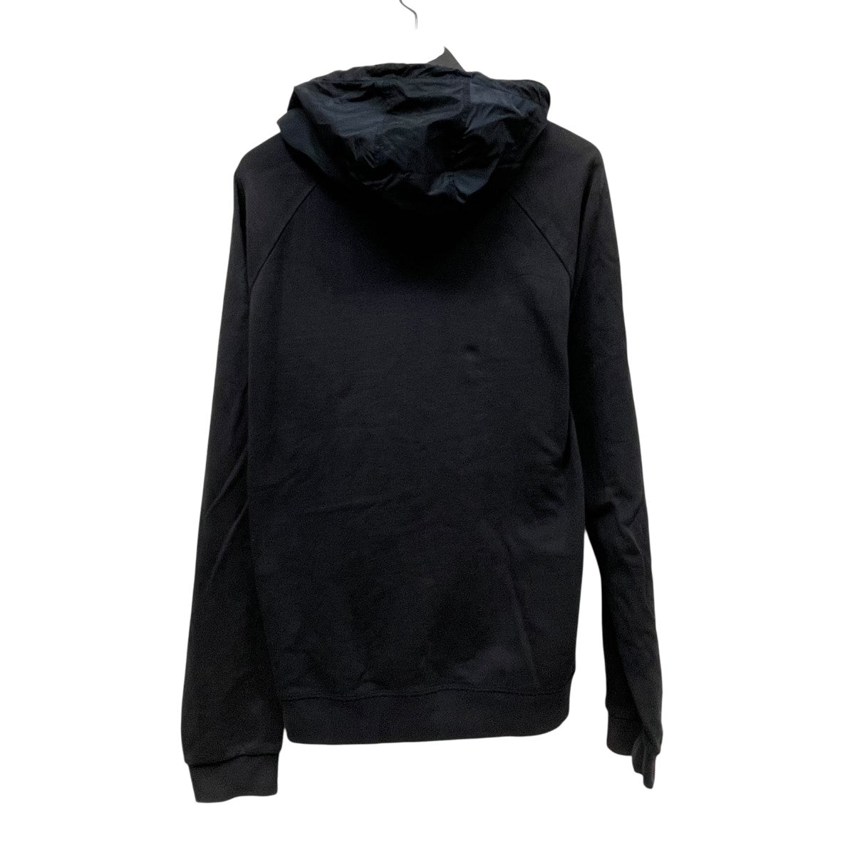 XLꕥプラダ ナイロン切り替え ジップアップパーカー ネイビー×ブラック メンズ PRADA SPORTS(プラダスポーツ) ナイロン切替フーデッドジップ