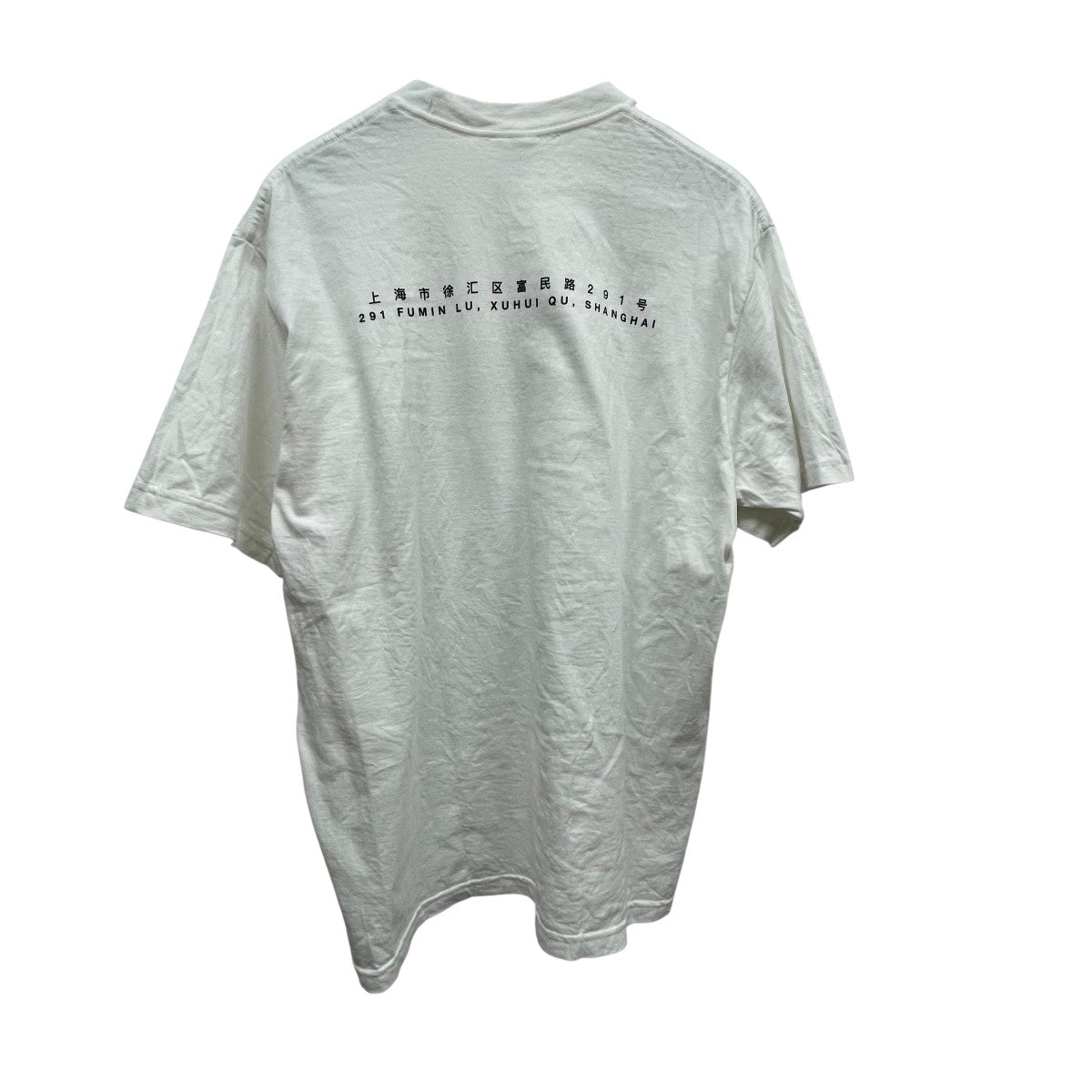 China Shanghai Box Logo TeeプリントTシャツ