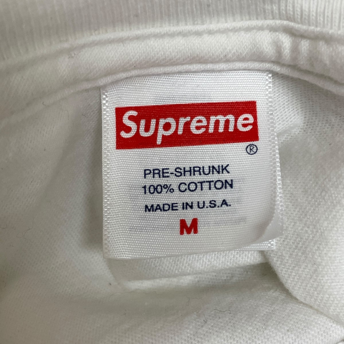 Supreme プリントTシャツ Mサイズ ホワイト Supreme ホワイト フォトプリントTシャツ Mサイズ新品