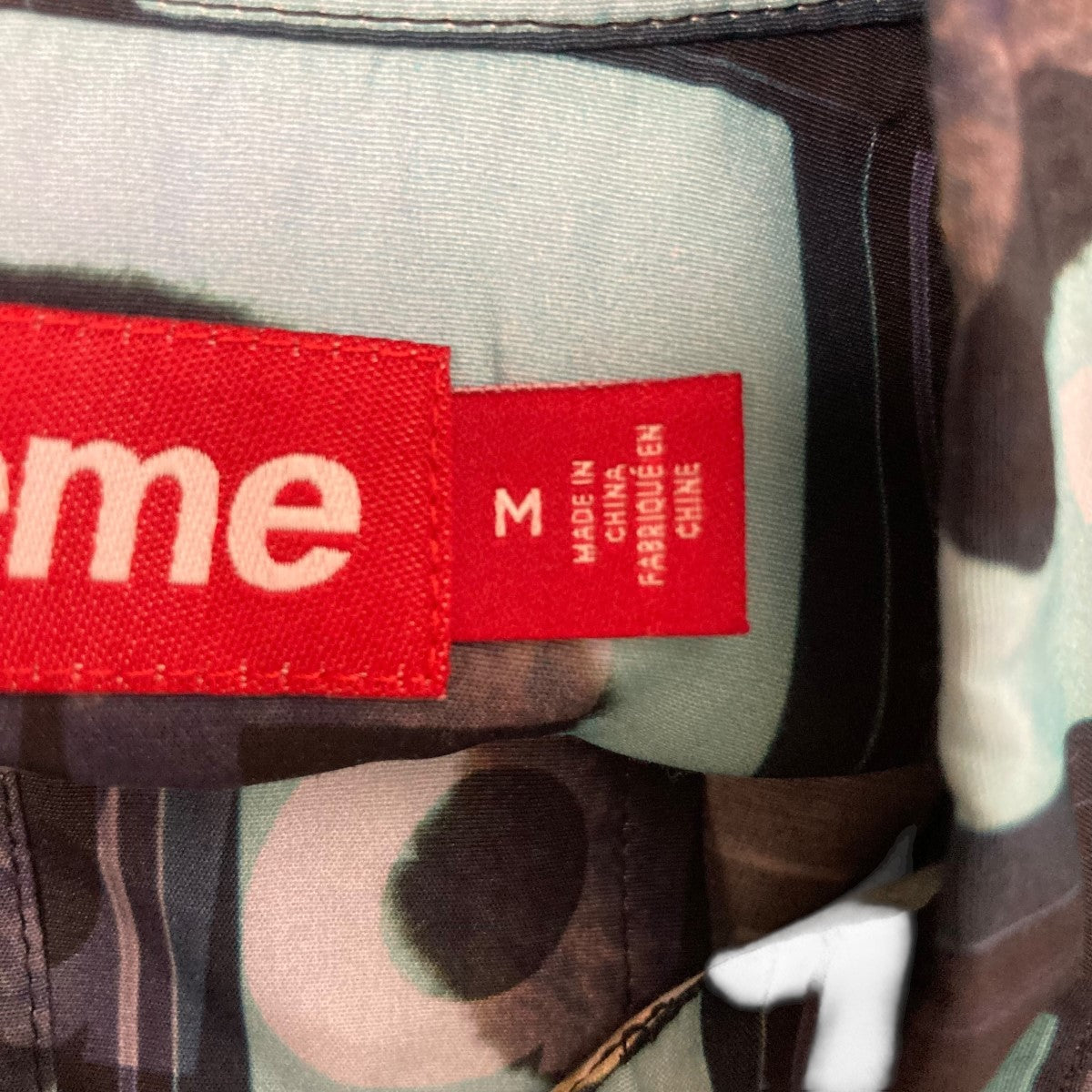 Supreme 25SSDamien Hirst S S Shirt Black総柄半袖シャツ 古着・中古-5枚目のアイテム画像