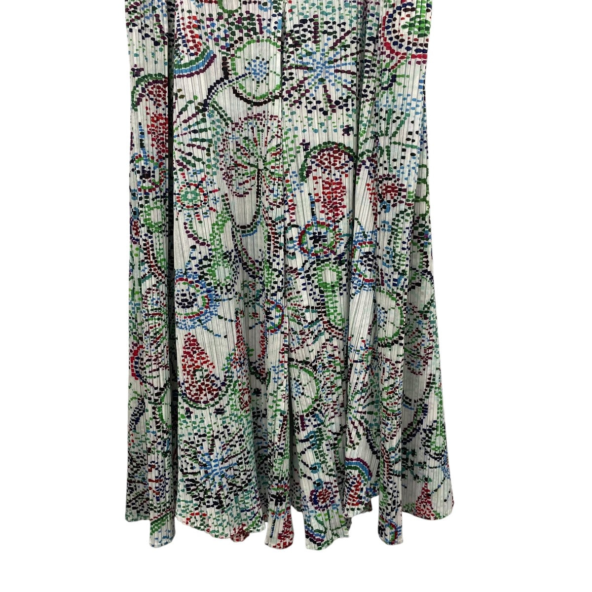 PLEATS PLEASE LIGHT FESTIVAL総柄プリーツパンツPP51JF724 古着・中古-4枚目のアイテム画像