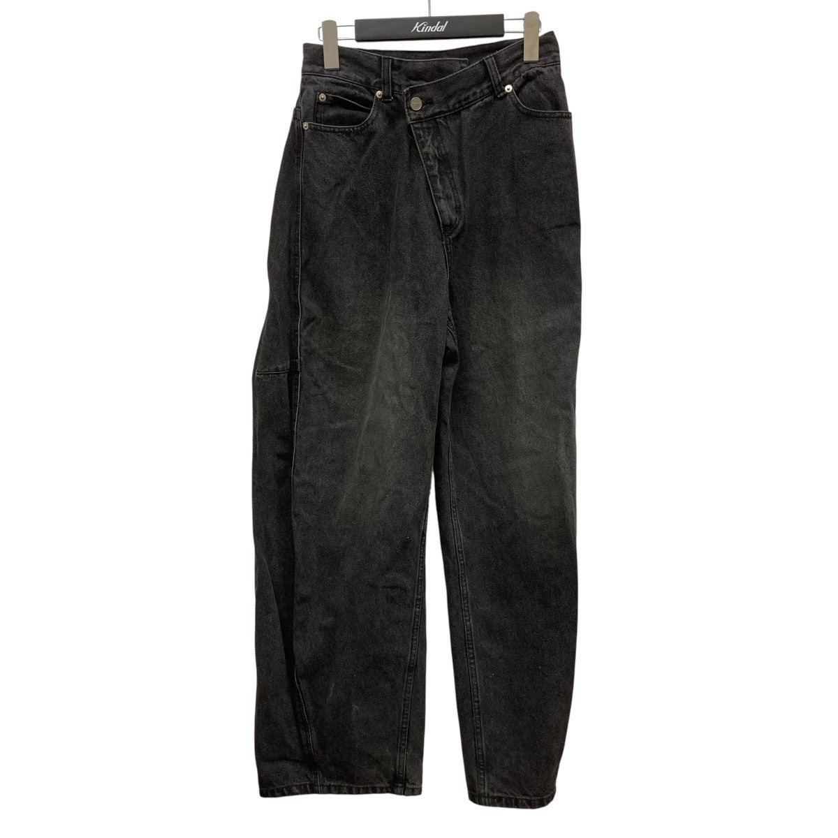 AMERI(アメリ) OVER WAIST SWITCHING DENIMデニムパンツ
