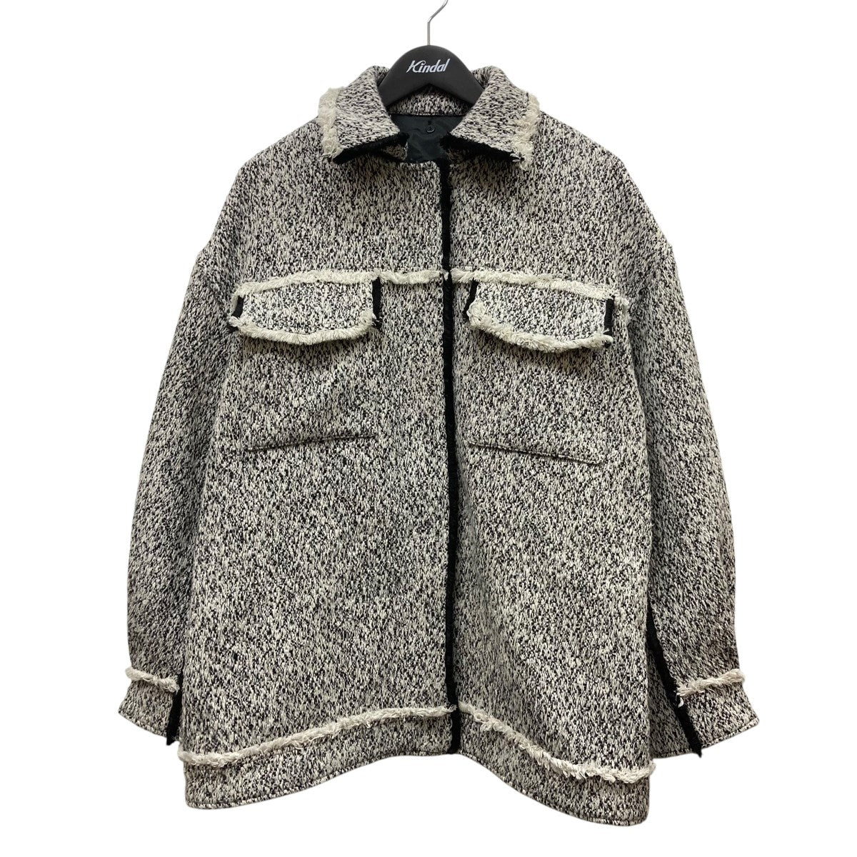 アメリ RIB SWITCHING OVER JACKET Ameri AMERI(アメリ) RIB SWITCHING OVER JACKETダブルジャケット