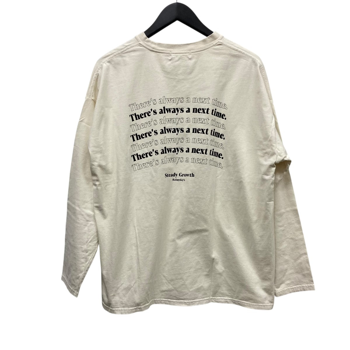 コエル COEL×BALMYDAY’S ロゴプリントロングＴシャツ 185105066 ホワイト サイズ：FREE COEL×BALMYDAY'S ロゴプリントロングTシャツ185105066