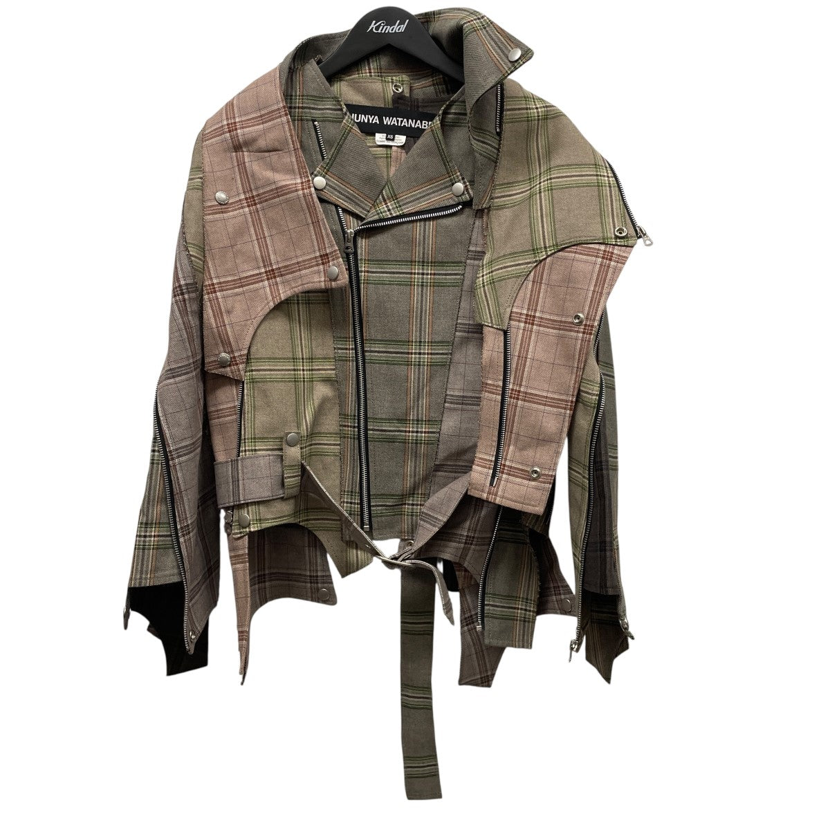 JUNYA WATANABE CDG 22AWライダースジャケットJJ-J040 古着・中古-1枚目のアイテム画像