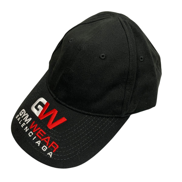 BALENCIAGA(バレンシアガ) GYM WEAR CAPキャップ ブラック サイズ L
