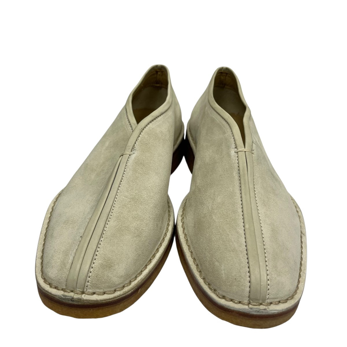 フランス軍　エスパドリーユ　スリッポン　ルメール　LEMAIRE LEMAIRE ルメール FOLDED MULES レザースリッポン メンズ