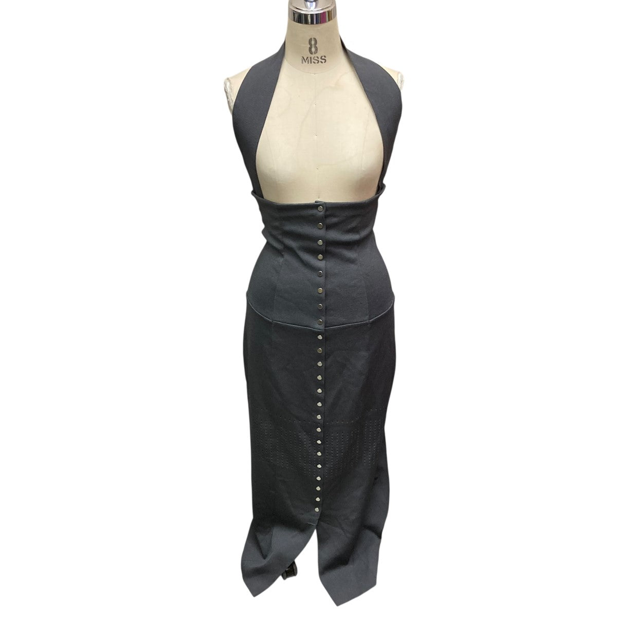 【FETICO】フェティコ デニムワンピース ホルターネック FETICO/フェティコ】ROSE DENIM DRESS FTC252-0801の通販