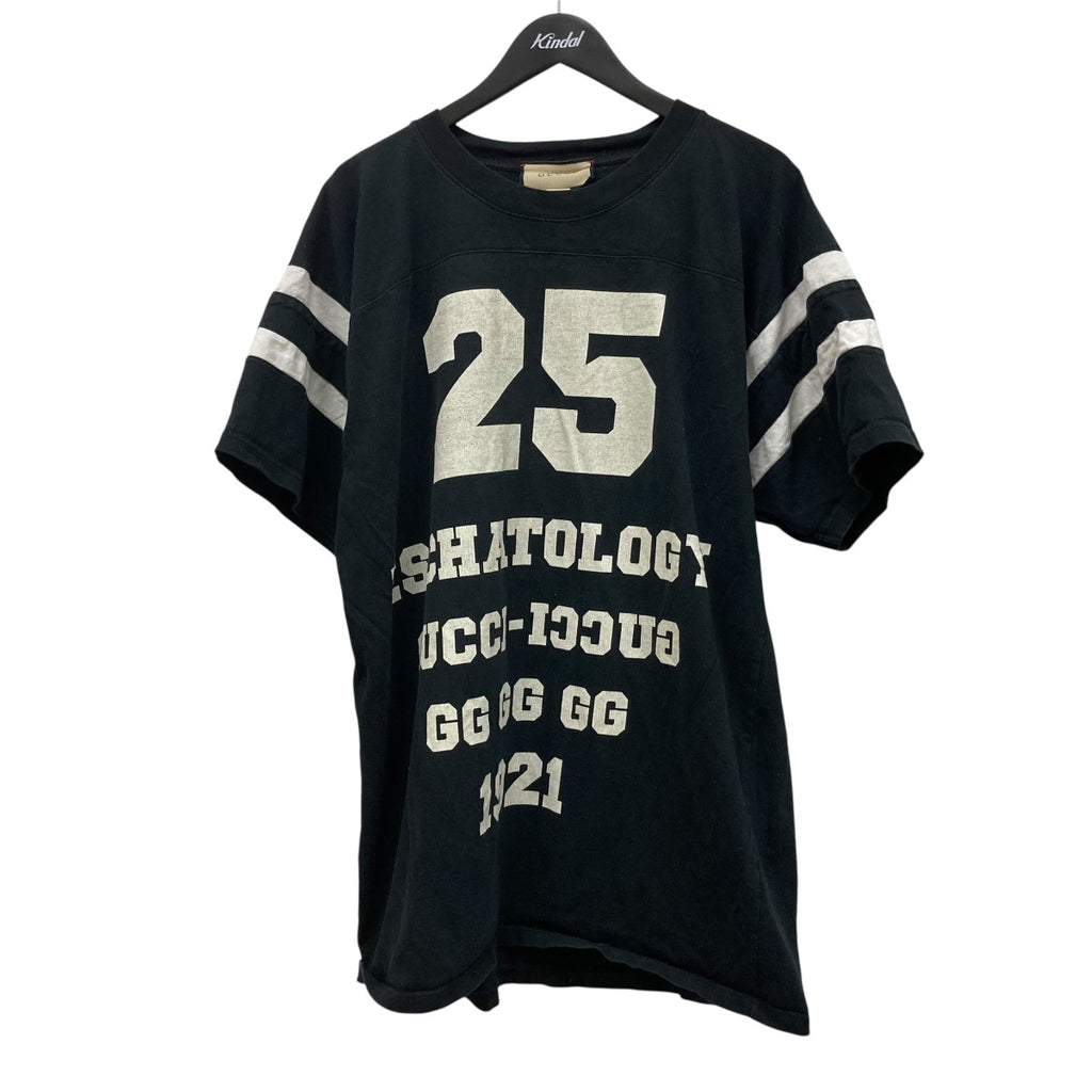 GUCCI(グッチ) ロゴプリント半袖フットボールTシャツ660744 XJDKK 