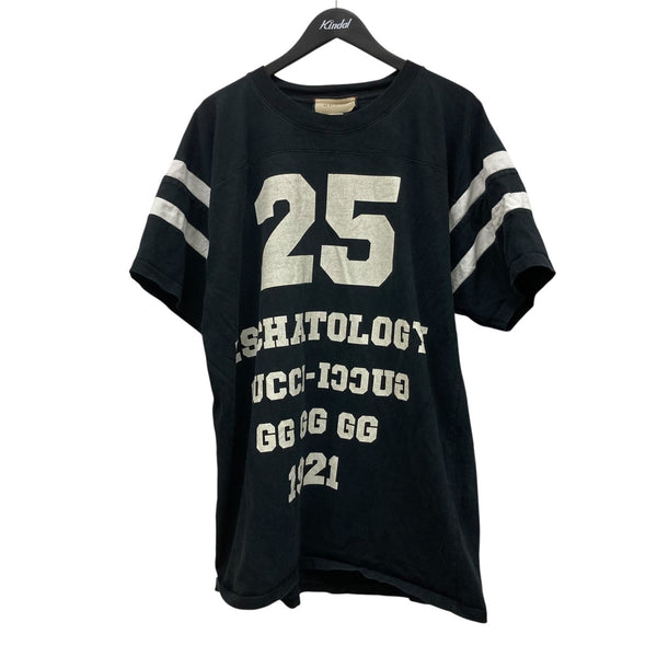 GUCCI(グッチ) ロゴプリント半袖フットボールTシャツ660744 XJDKK