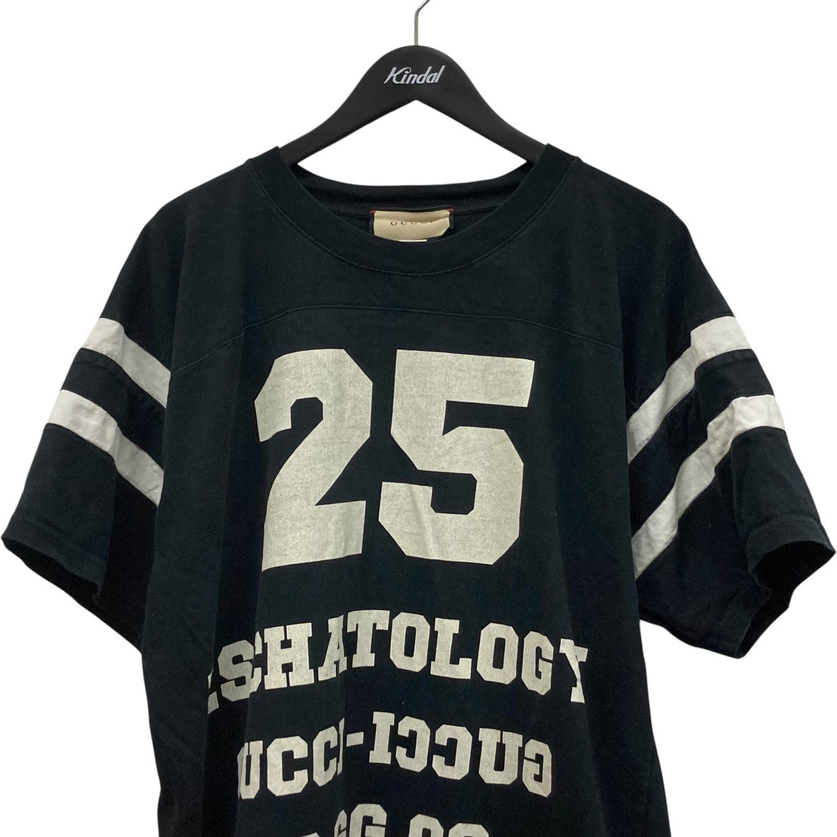 GUCCI(グッチ) ロゴプリント半袖フットボールTシャツ660744