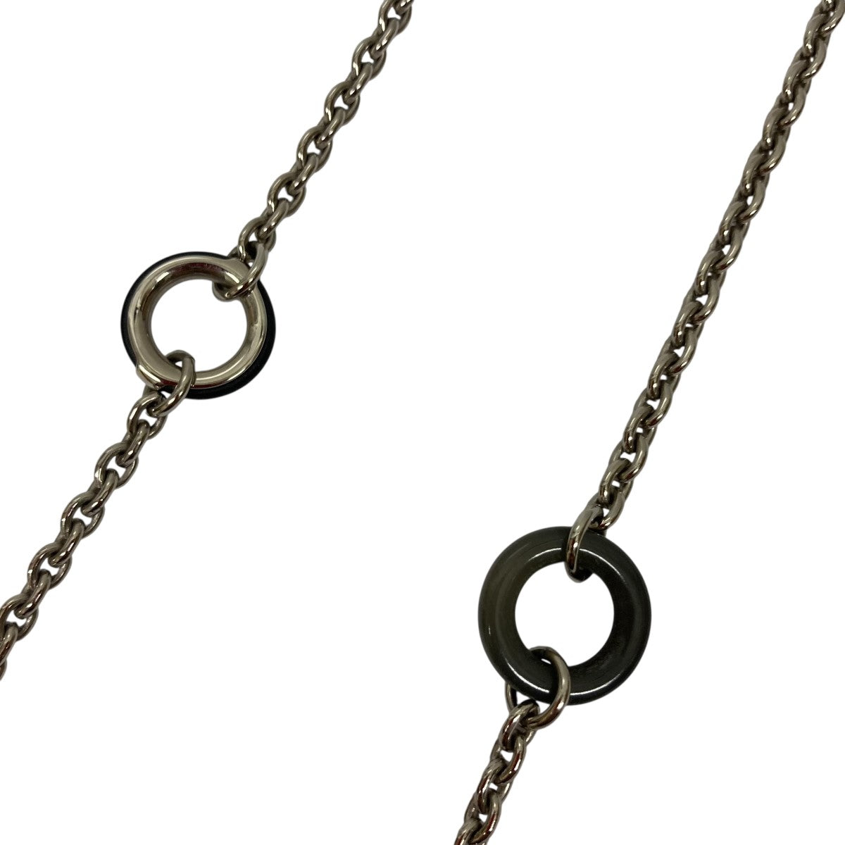 エルメス　クロシェットネックレス　美品 HERMES - □美品□ エルメス クロシェット クローシュ