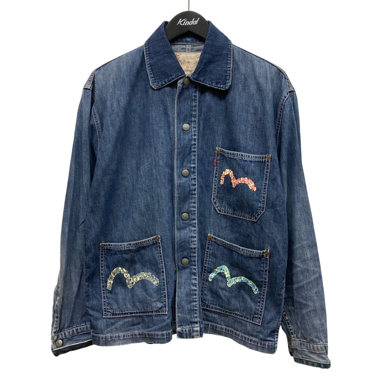 EVISU denim エヴィス EVISU GENES OSAKA Draping Spiral Selvedge Denim