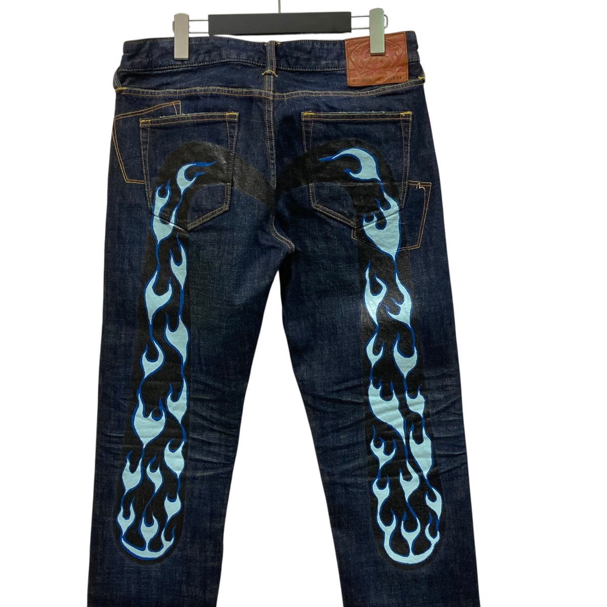 EVISU(エヴィス) ファイヤーパターンデニムパンツデニムパンツ