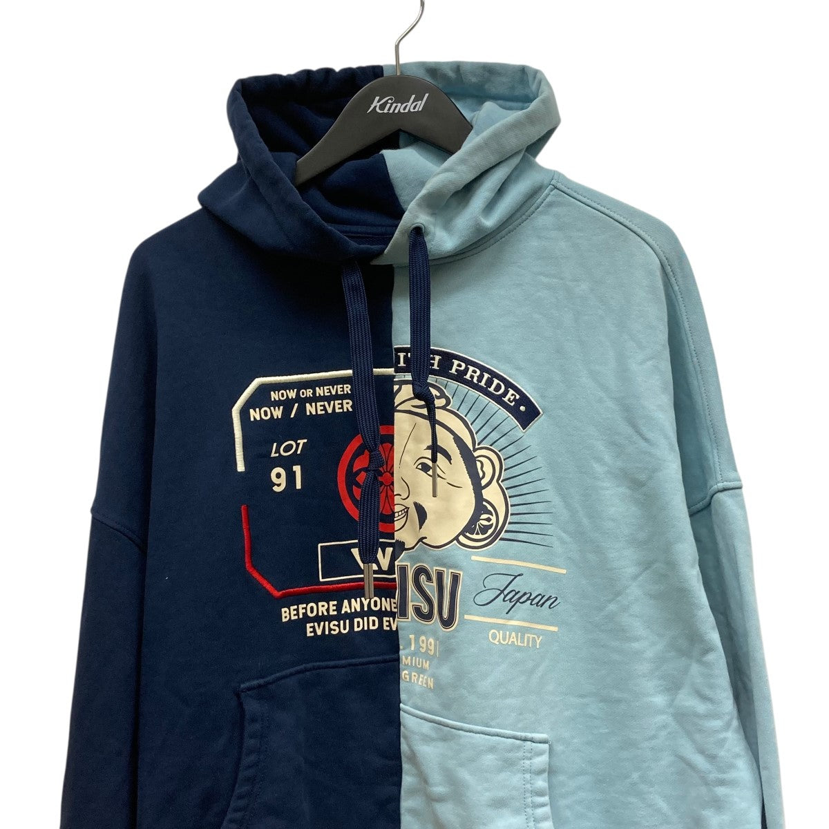 EVISU / エヴィス×フルカウント レディース  パーカー 36  m297 EVISU / エヴィス×フルカウント レディース パーカー 36 m297