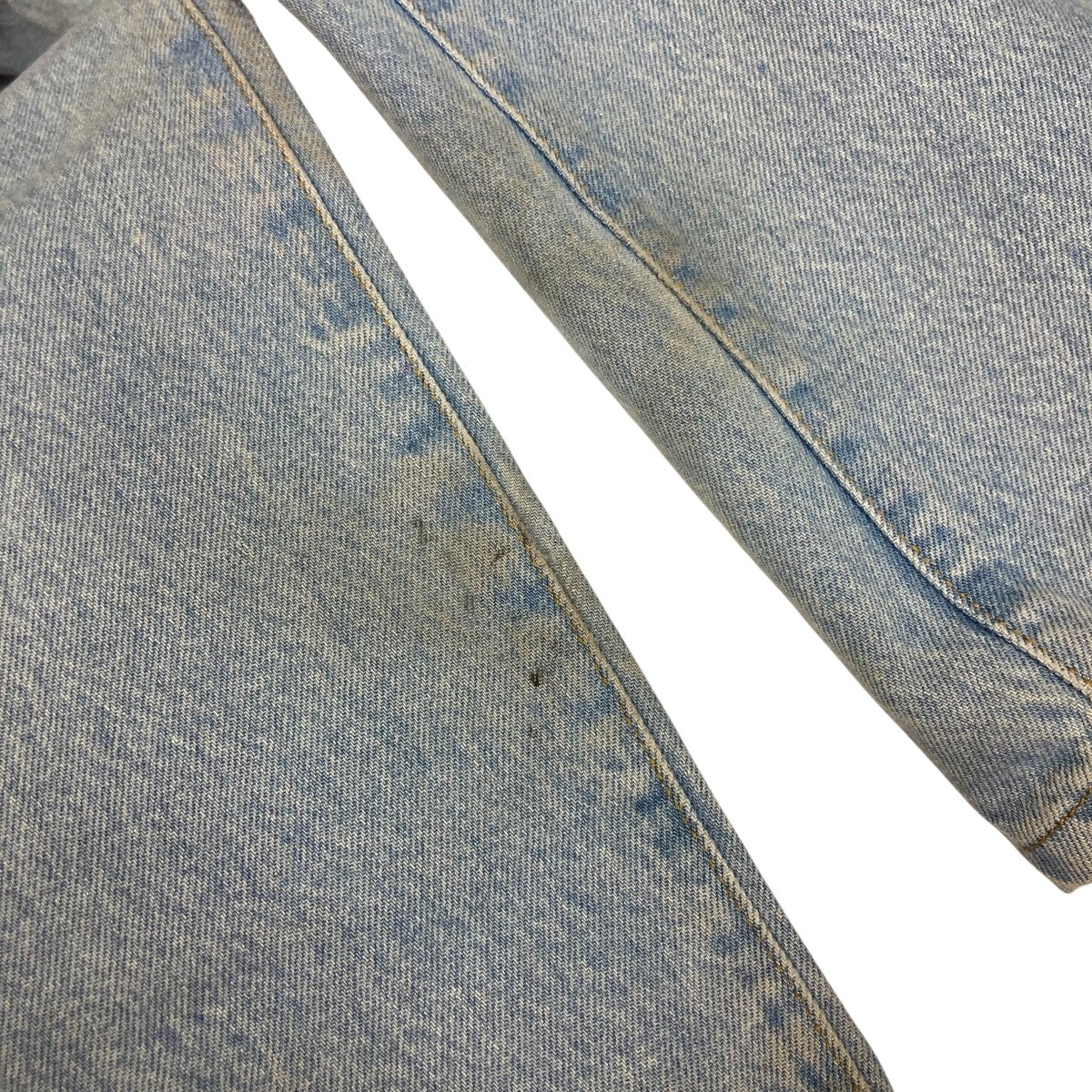 Stussy ライトブルー ワイドパンツ STUSSY ステューシー パンツ メンズ Denim Double Knee ( stussy