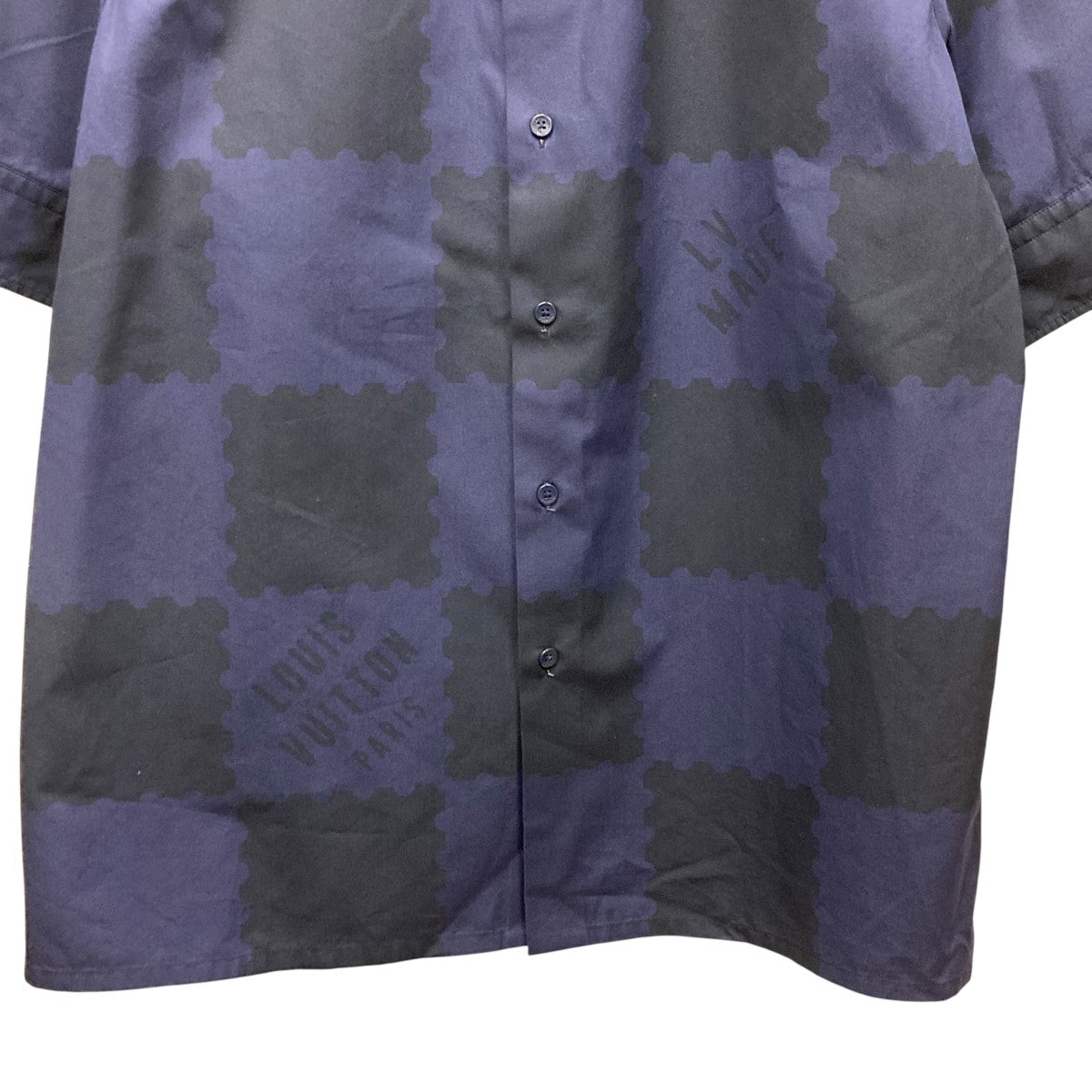 LOUIS VUITTON×NIGO 22SS半袖シャツRM221M JW9 HMS05W RM221M