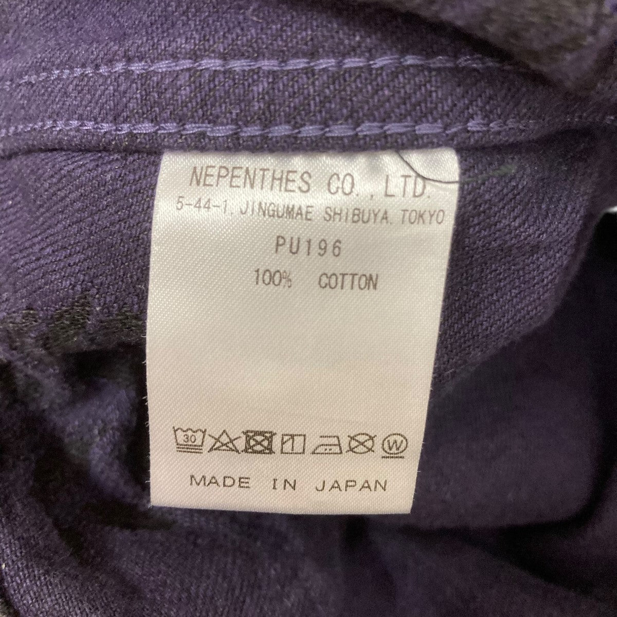 Needles パープルグレー デニムジャケット M Needles パープルグレー デニムジャケット M Needles パープル