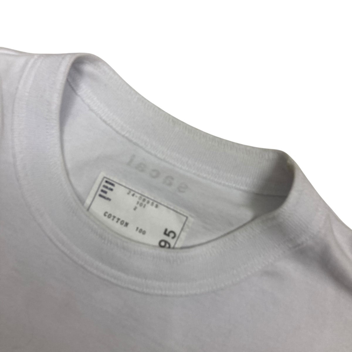 sacai(サカイ) 24SSGraphic Print L S T-Shirtバックプリント