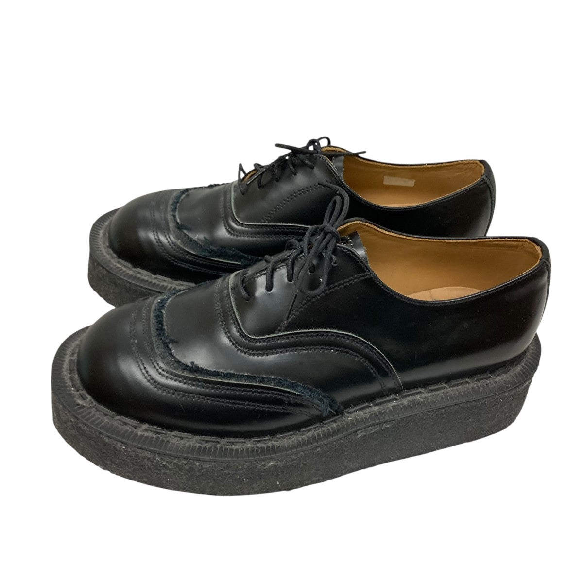 COMME des GARCONS HOMME PLUS×GEORGE COX レザーレースアップ