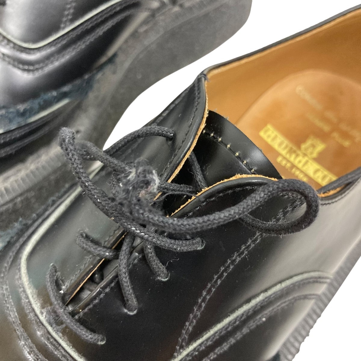 COMME des GARCONS HOMME PLUS×GEORGE COX レザーレースアップ