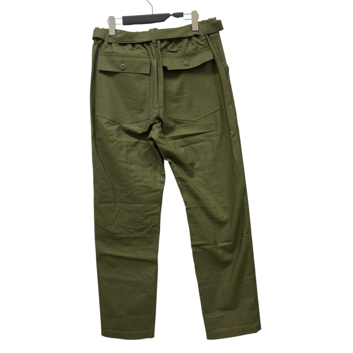 sacai×WTAPS 25SSCotton Back Satin Pantsベイカーパンツ25