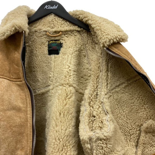 Supreme×Schott 23AWShearling Bomber Jacketムートンジャケット