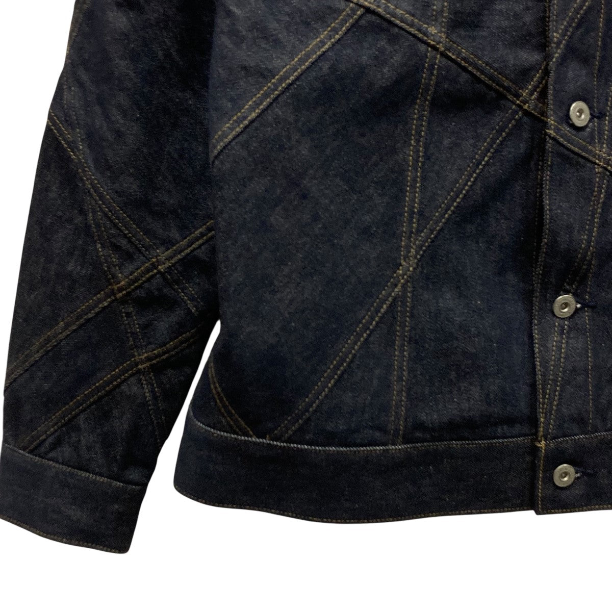 JUNYA WATANABE COMME des GARCONS MAN / 24SS/デニムジャケット/XL/デニム/IDG/WM-J012/AD2023 JUNYA WATANABE MAN(ジュンヤワタナベマン) 24SS綿デニムジャケットWM
