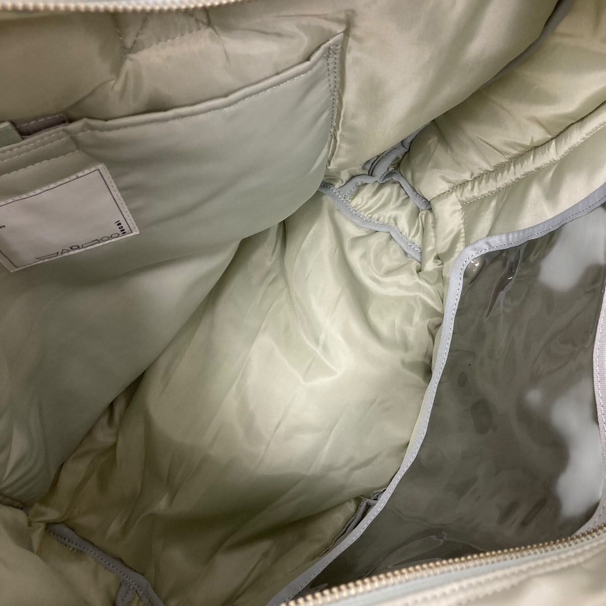 sacai×PORTER ナイロントートバッグ ライトグリーン サイズ
