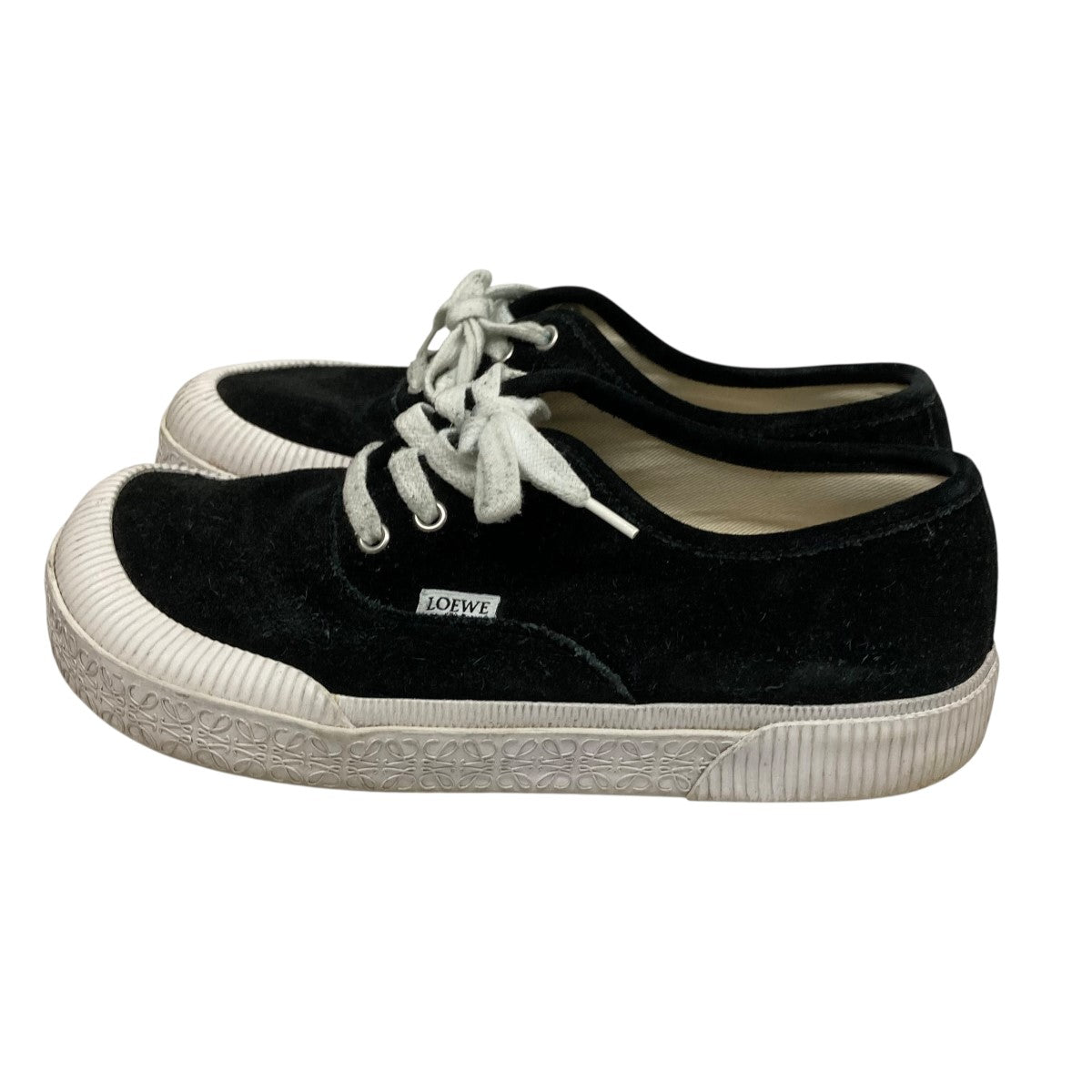 LOEWE(ロエベ) Terra Vulcaスニーカー822403 822403 ブラック×ホワイト