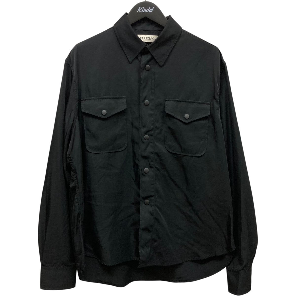OUR LEGACY アワーレガシー　スウェード シャツ ジャケット OUR LEGACY】 CUT REBIRTH JACKET Choco Overdye Size: 46. 48