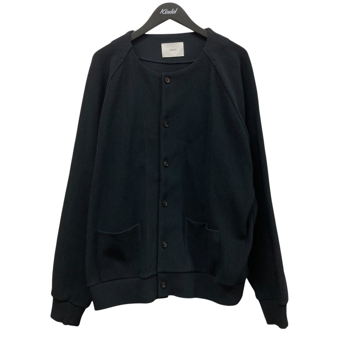 stein シュタイン プリーツニットクルーネック L/S 新品タグ付き ssstein / シュタイン】GLITTER FUR KNIT CREW NECK LS - BLACK