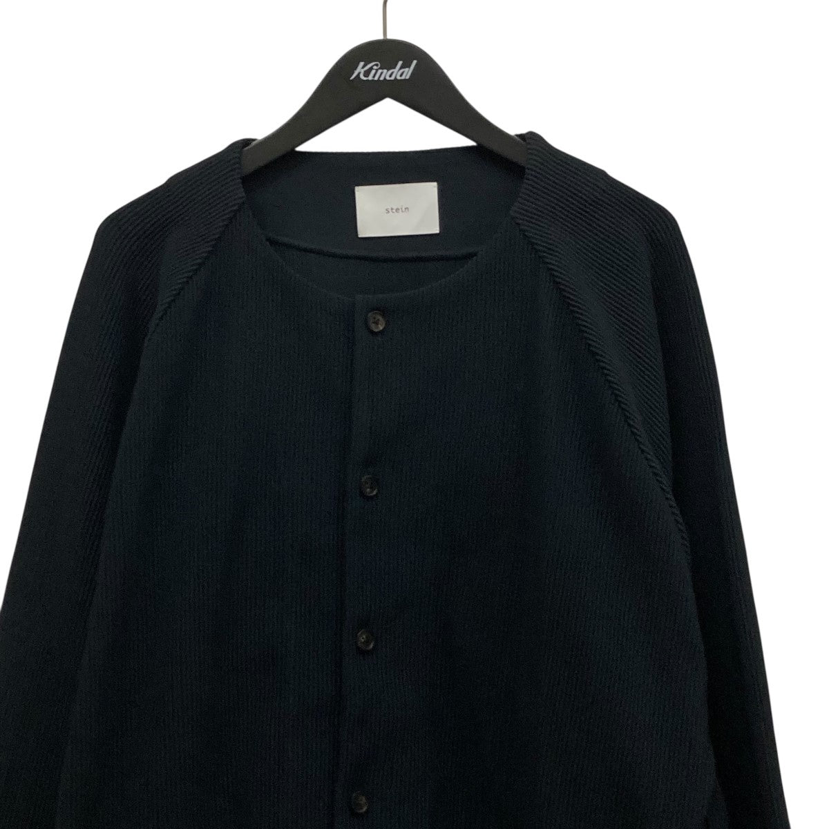 stein(シュタイン) クルーネックプリーツカーディガンST.437 ST