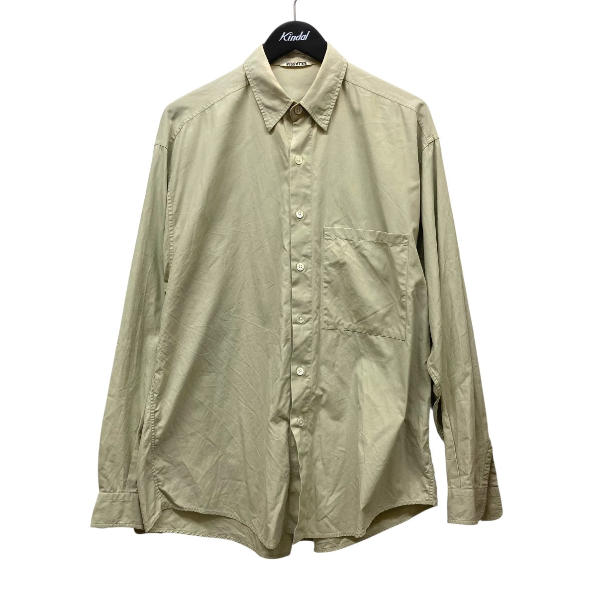 AURALEE(オーラリー) WASHED FINX TWILL BIG SHIRTS長袖シャツ