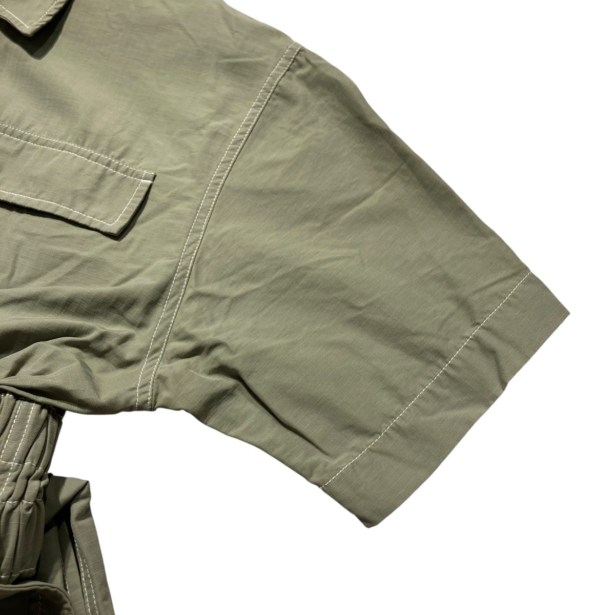 ベルテッド半袖ジャンプスーツGV2011012