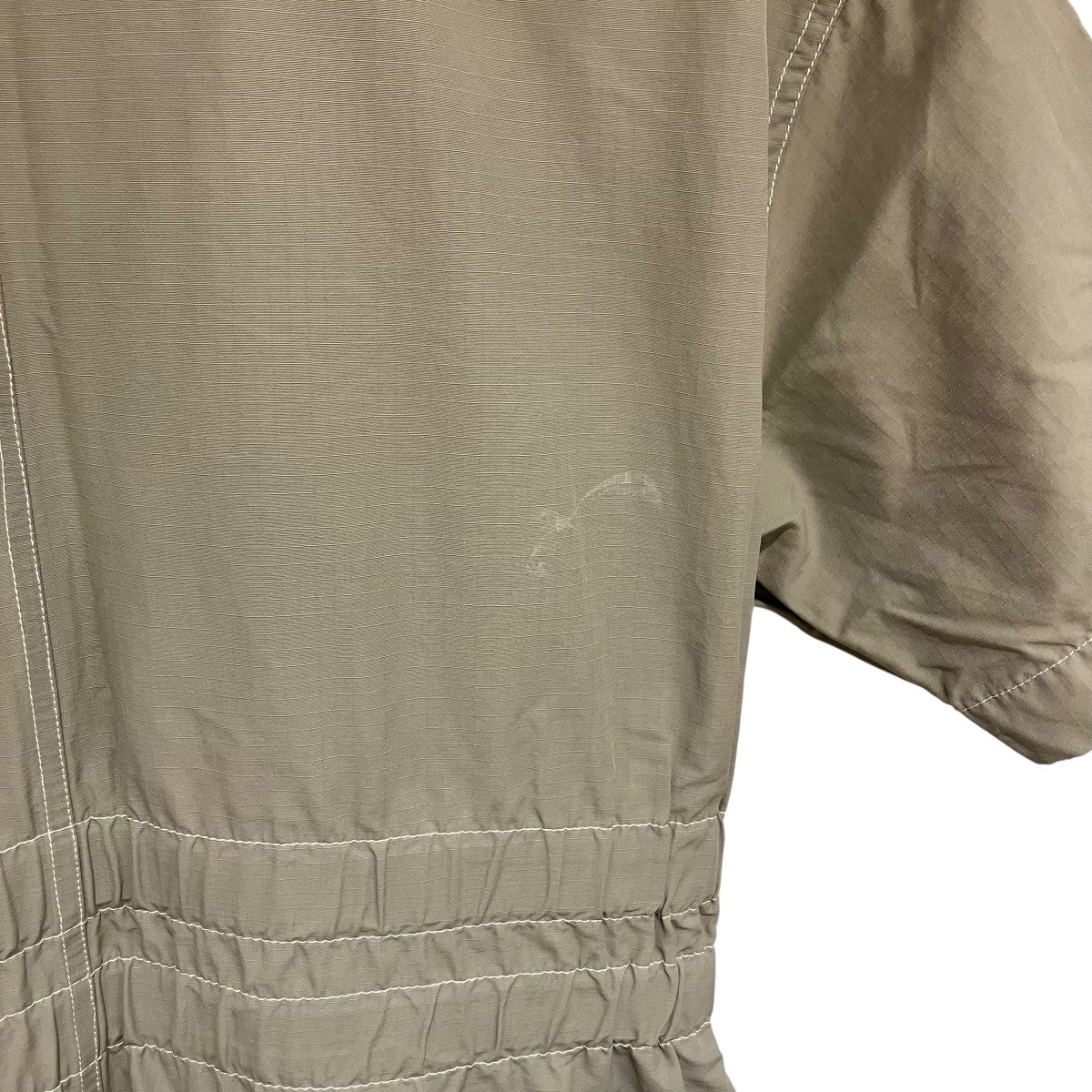 ベルテッド半袖ジャンプスーツGV2011012