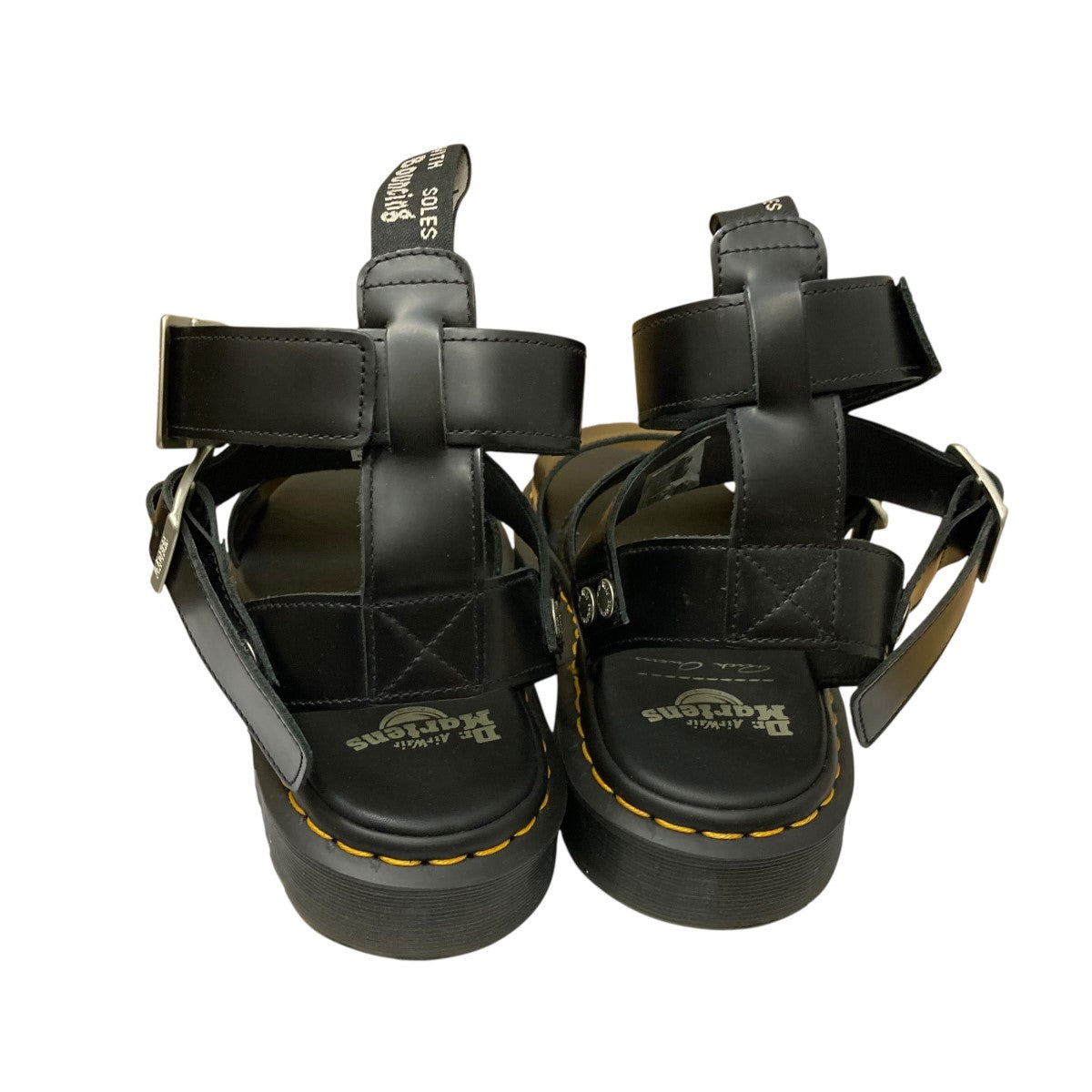Dr．Martens×RICK OWENS ベルテットサンダルAF500 AF500 ブラック