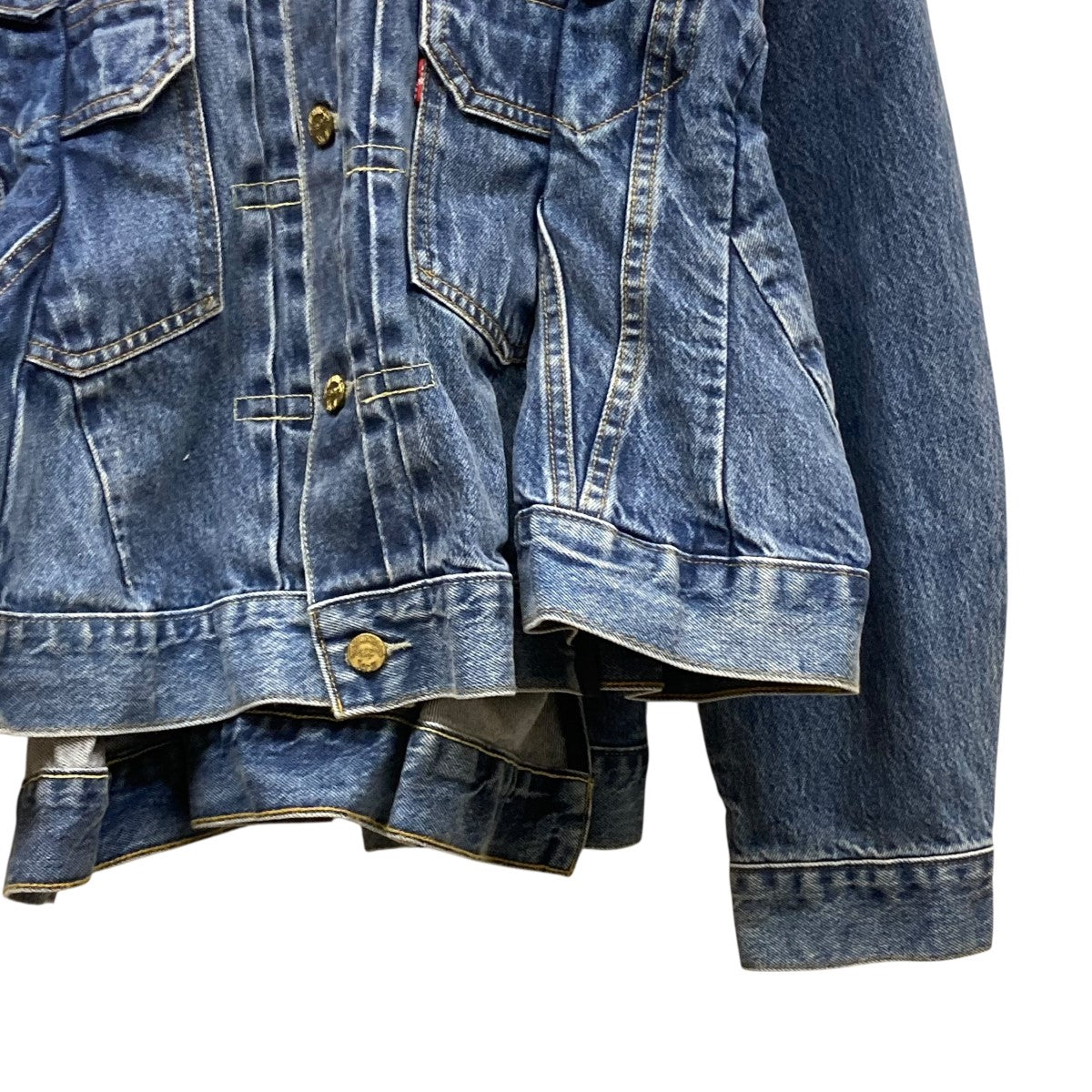 sacai×Levi'sデニムジャケットBlueサカイリーバイスサイズ2 w300_pRo.jpeg