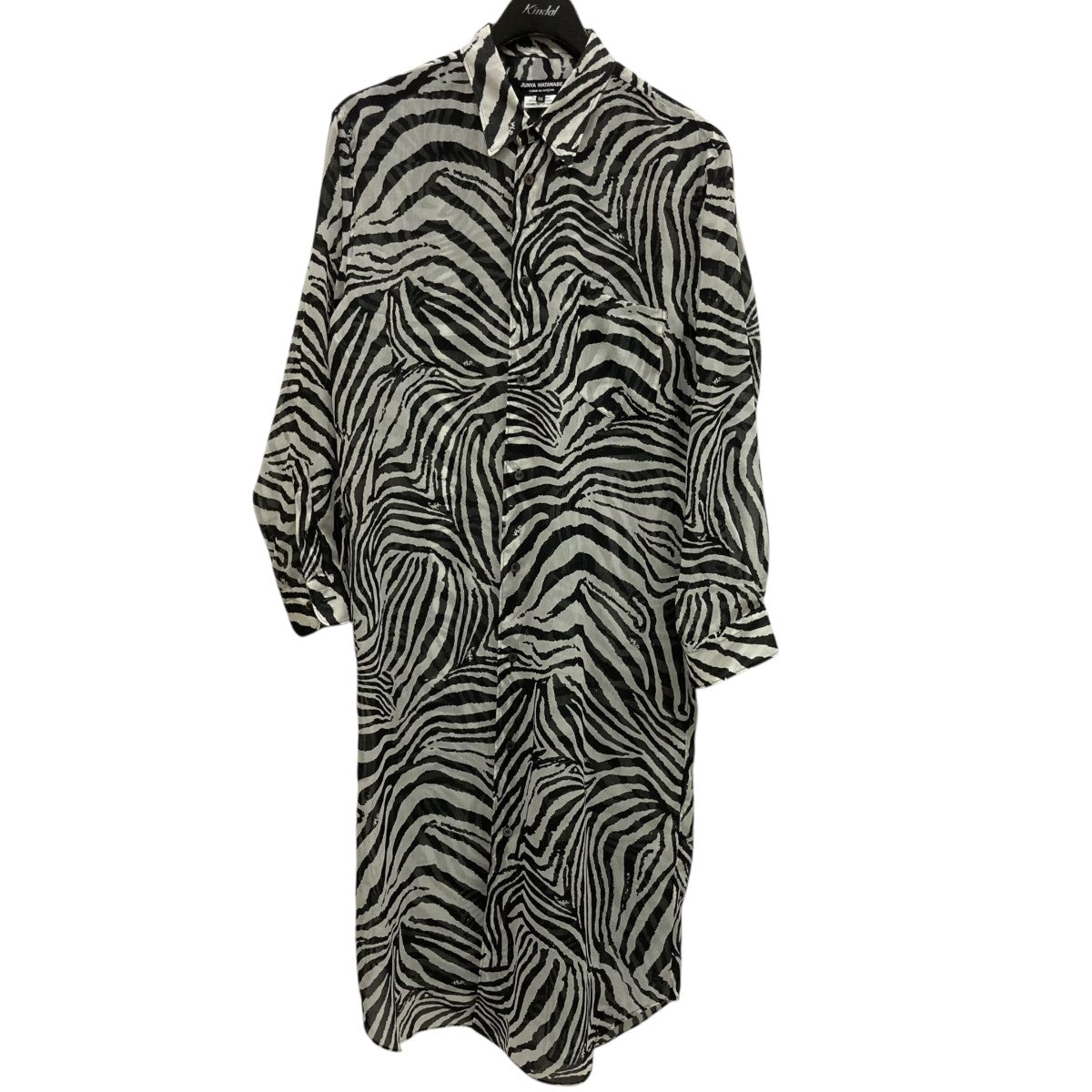 JUNYA WATANABE CDG 20AWゼブラ柄ワンピースJF-O014 古着・中古-1枚目のアイテム画像