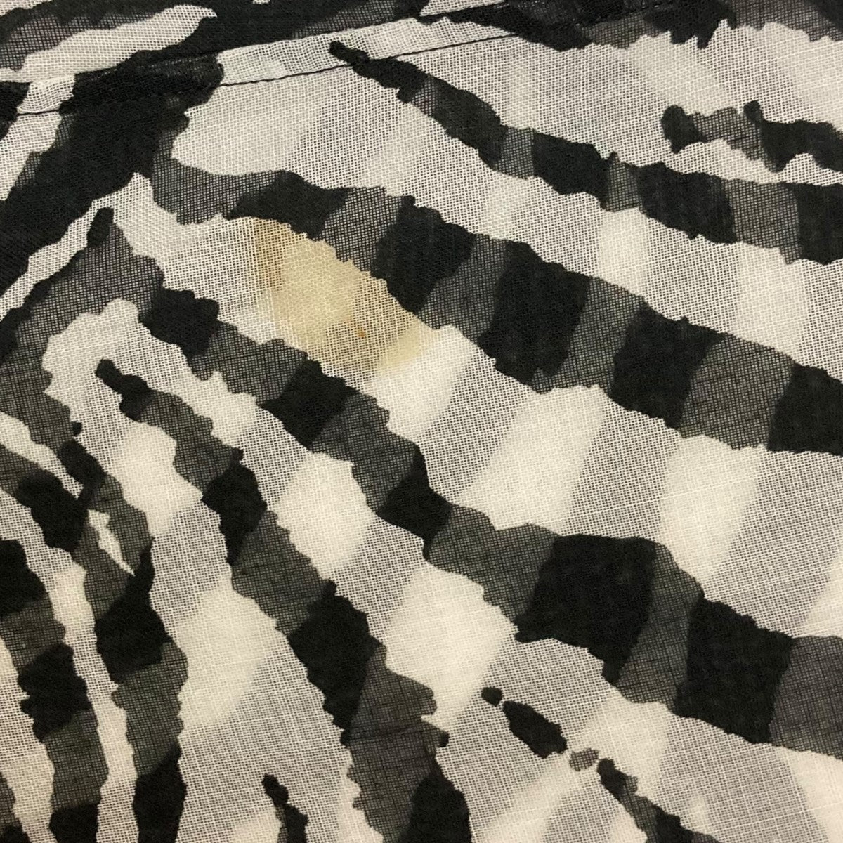 JUNYA WATANABE CDG 20AWゼブラ柄ワンピースJF-O014 古着・中古-6枚目のアイテム画像