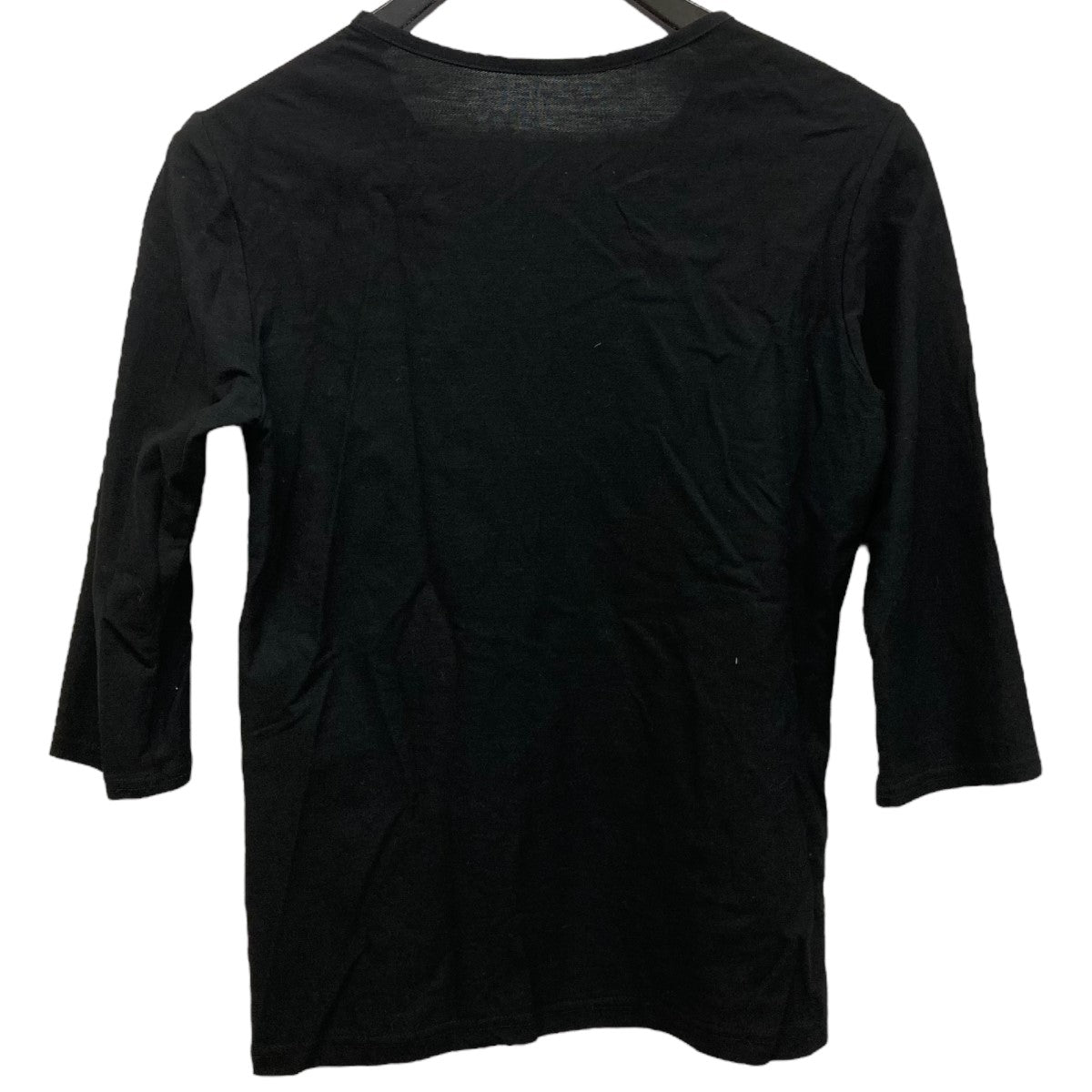 ヨウジヤマモトプールオム 長袖 デザインシャツ コットン 綿 黒 ヨウジヤマモトプールオムYohji Yamamoto POUR HOMME コットン