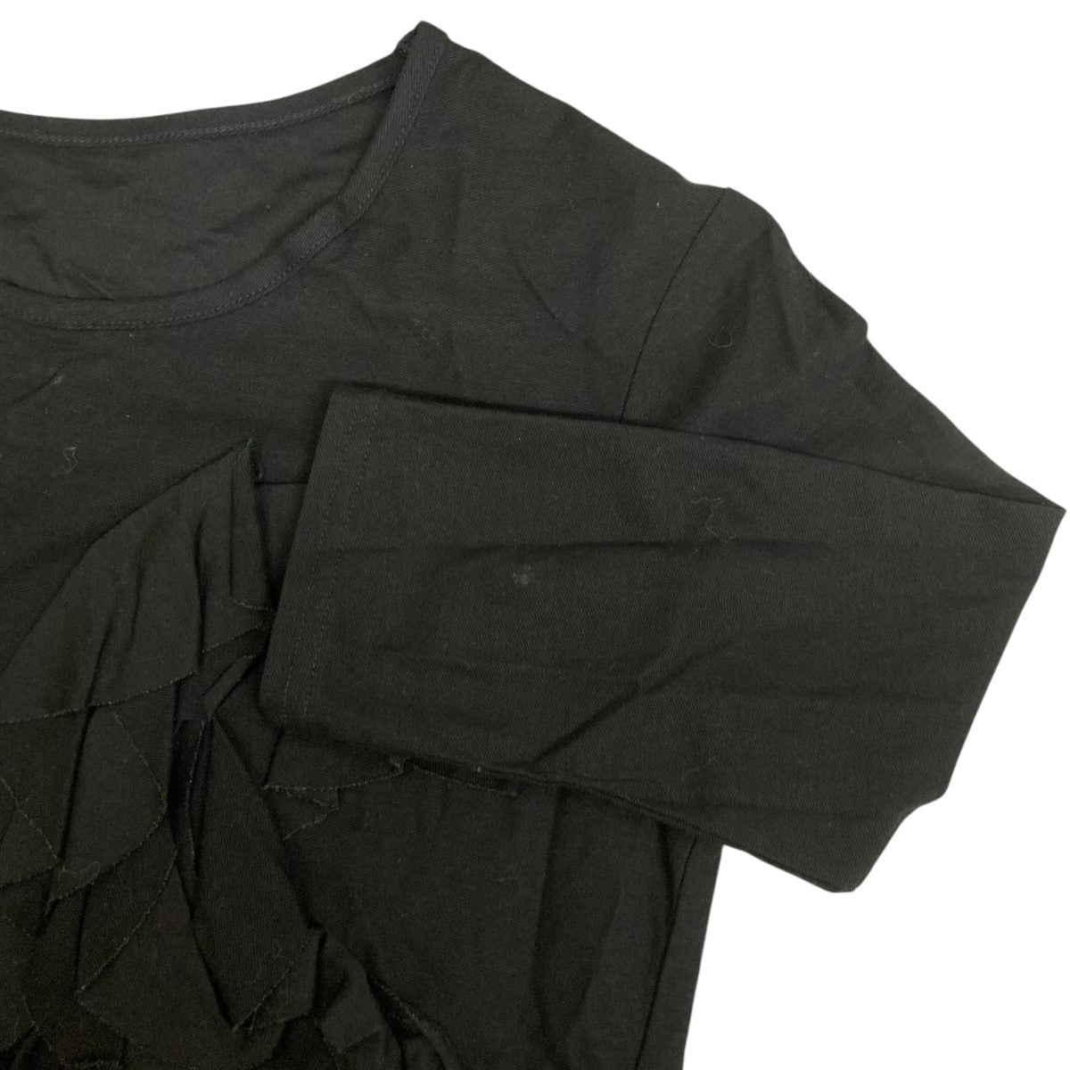 YOHJI YAMAMOTO(ヨウジヤマモト) フリル長袖カットソーFC-T24