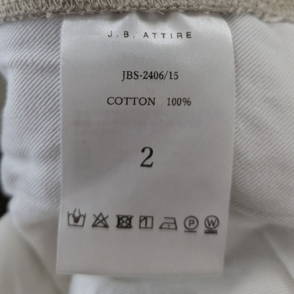 Paris trouser2タックトラウザーズJBS-2406/15