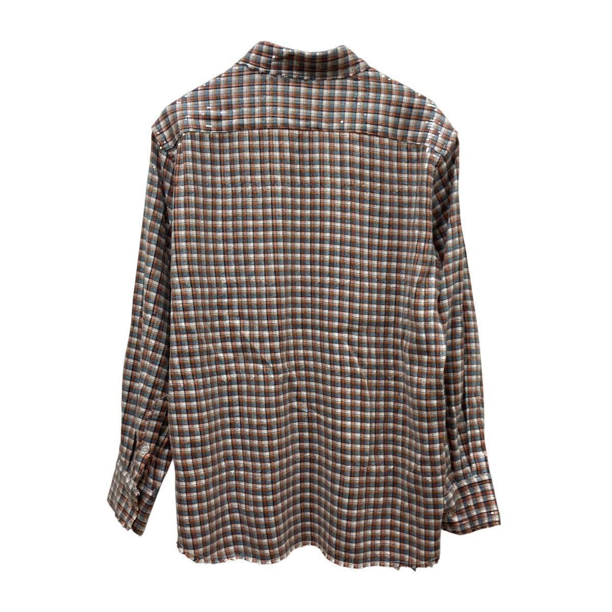 AFB(エーエフビー) SPANGLE SHIRTSスパンコールチェックシャツ