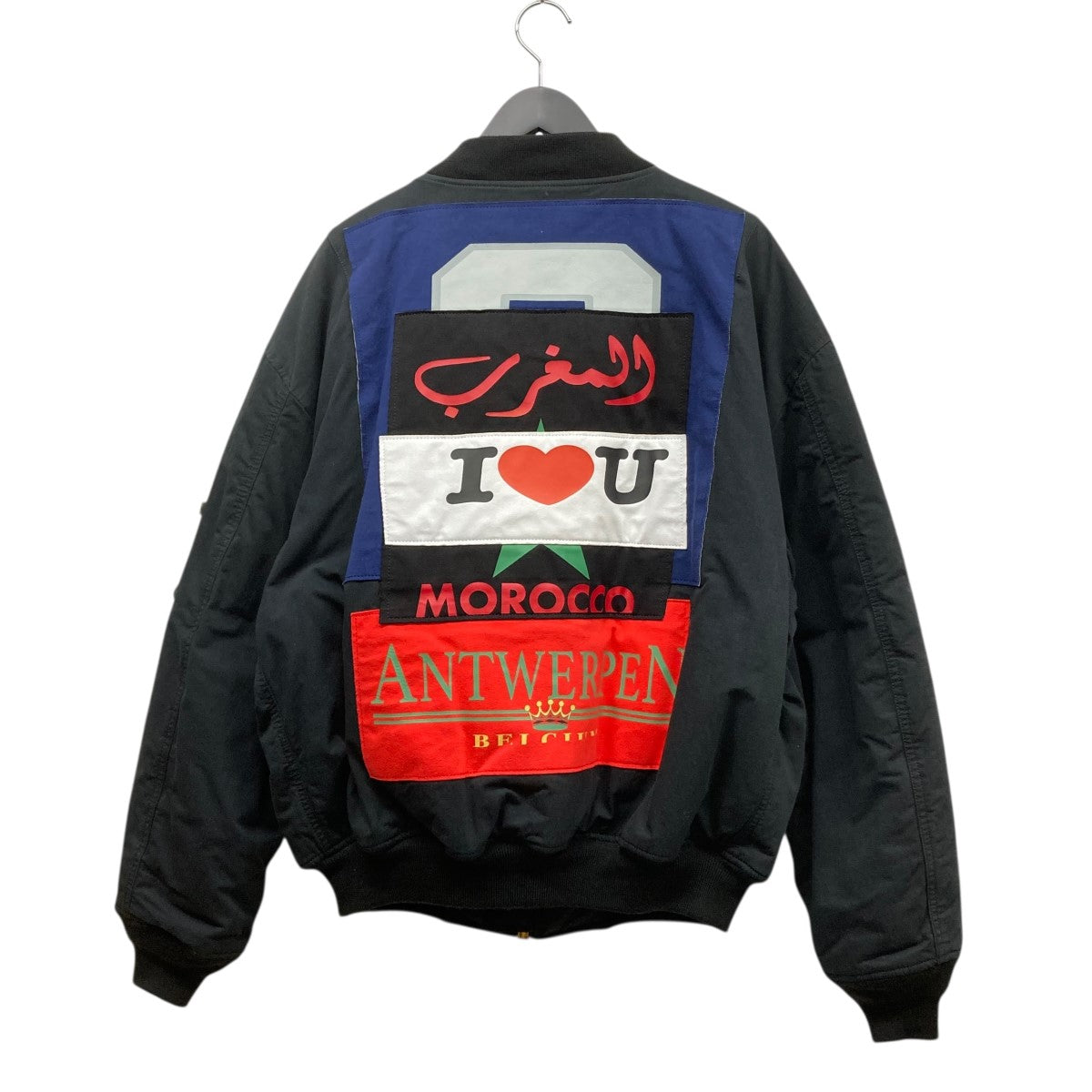 vetements ma-1 パッチワーク VETEMENTS×ALPHA デムナ期 Oversized Patchwork Bomber Jacket